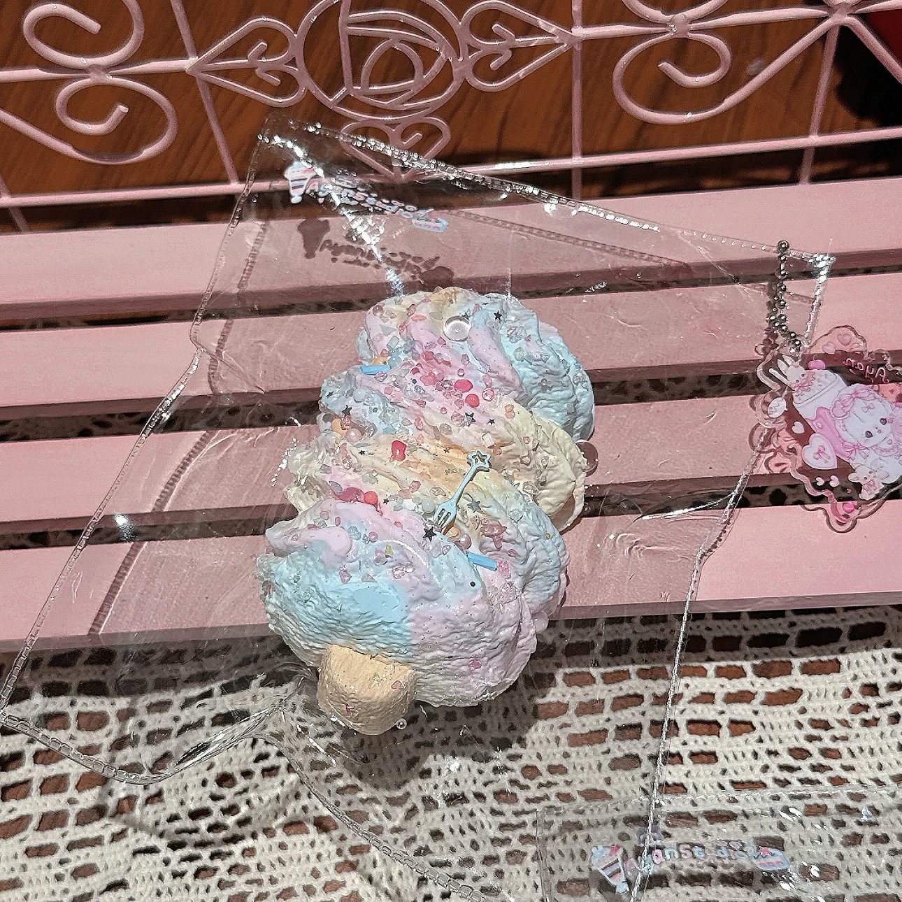 30004 Ayan Studio Handheld Ice Cream (Soft Dry Cream Clay Texture Series) / Ayan Studio 手握冰淇淋(软干奶油泥)