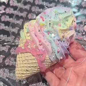 30013 Ayan Studio Cloud-Top Rainbow Cone (Gooey Clay Texture Series) / Ayan Studio 云顶彩虹甜筒（黏糊泥）