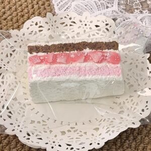 75003 Berry Cat Bakery Earl Grey Peach Long Toast (Dry Cheese Clay Texture Series) / 莓猫饼饼 伯爵红茶桃桃长吐司