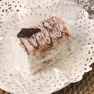 75006 Berry Cat Bakery Earl Grey Peach Marshmallow (Dry Cheese Clay Texture Series) / 莓猫饼饼 伯爵红茶桃桃棉花糖
