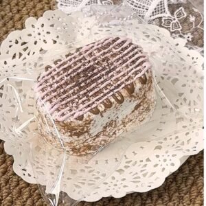 75007 Berry Cat Bakery Earl Grey Peach Senbei (Dry Cheese Clay Texture Series) / 莓猫饼饼 伯爵红茶桃桃仙贝