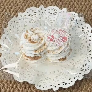 75011 Berry Cat Bakery Earl Grey Peach Double Cookie (Cream Paste Clay Texture Series) / 莓猫饼饼 伯爵红茶桃桃曲奇二连