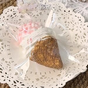 75012 Berry Cat Bakery Earl Grey Peach Ice Cream (Cream Paste Clay Texture Series) / 莓猫饼饼 伯爵红茶桃桃冰淇淋