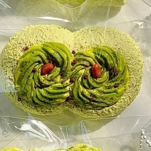 27006 Balloon Without a Dog Matcha Double Cookie Toast / 气球没有狗 抹茶二连曲奇吐司