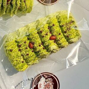 27007 Balloon Without a Dog Matcha Triple-Layer Ramen Cookie / 气球没有狗 抹茶三层泡面曲奇