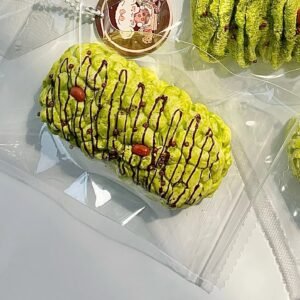 27013 Balloon Without a Dog Matcha Long Popcorn Bar / 气球没有狗 抹茶长条爆米花