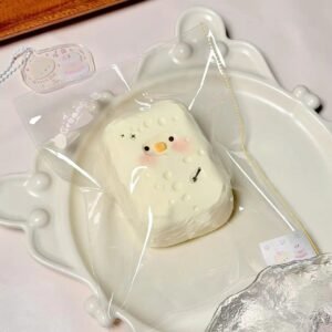 80008 CreamCat Little Duck Tofu Block (Cream Clay Texture Series) / 奶油猫 小鸭豆腐块
