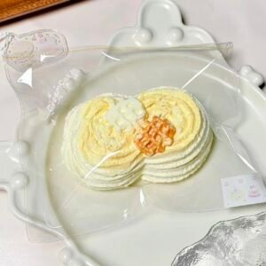 80013 CreamCat Coconut Milk Double Swirl Roll (Cream Clay Texture Series) / 奶油猫 奶椰双旋卷