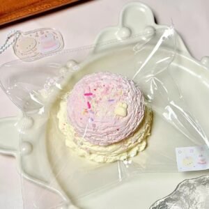 80015 CreamCat Double-Scoop Ice Cream (Cream Clay Texture Series) / 奶油猫 双层冰淇淋球