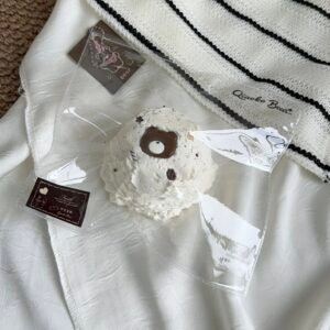 45012 Choco Bear Bear Double-Scoop Ice Cream (Light Yogurt Texture Series) / 巧可熊捏捏 小熊双层冰淇淋球(轻酸奶触感系列)