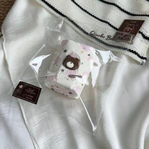 45016 Choco Bear Pink Polka-Dot Bear Swiss Roll (Light Yogurt Texture Series) / 巧可熊捏捏 粉波点小熊瑞士卷（轻酸奶触感系列）