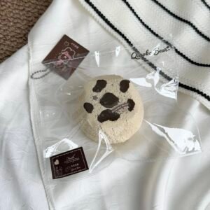 45017 Choco Bear Cow-Pattern Round Toast (Light Yogurt Texture Series) / 巧可熊捏捏 奶牛纹圆吐司（轻酸奶触感系列）
