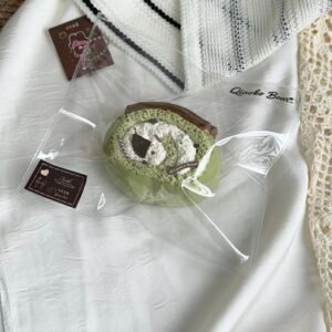 45018 Choco Bear Matcha Cake Roll (Light Yogurt Texture Series) / 巧可熊捏捏 抹茶蛋糕卷（轻酸奶触感系列）