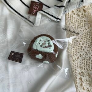 45026 Choco Bear Chocolate Triangle Bag (Light Yogurt Texture Series) / 巧可熊捏捏 薄巧三角包（轻酸奶触感系列）