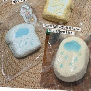74030 Cherry Maruko Squishy Senbei (Oven-Baked Moldable Clay Texture Series) / 樱桃子丸子的捏捏 仙贝