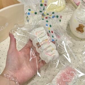 70009 Silent Crow Birthday Cream Bar (Dry Glutinous Rice Clay Texture Series) / 乌鸦没说话 生日奶油条