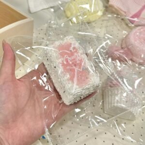 70011 Silent Crow Peach Cake (Dry Glutinous Rice Clay Texture Series) / 乌鸦没说话 蜜桃蛋糕