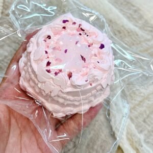 255 DAMI Lychee Vintage Cake - Flawed (Light Cream Texture Series) / DAMI捏捏 荔枝复古蛋糕瑕疵款（轻奶油触感系列）