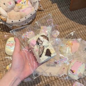 29004 Fortune V Ice Cream Marshmallow / 发财v仔捏 冰激凌棉花糖