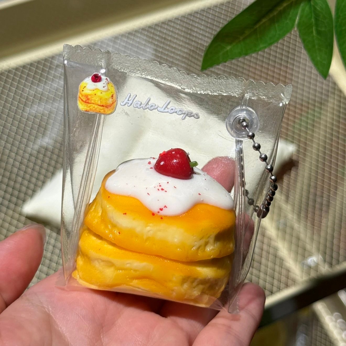 46006 HaloLoops Cherry Mini Pancake / HaloLoops捏捏 樱桃小松饼