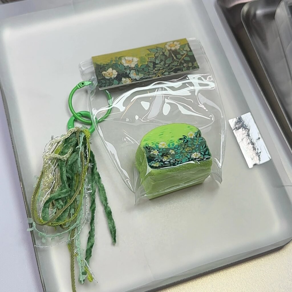 16012 Huabi Shanyao Small Toast - Wild Rose (Pure Clay Texture Series) / 花臂山药 小吐司 野玫瑰(纯泥感触感系列)