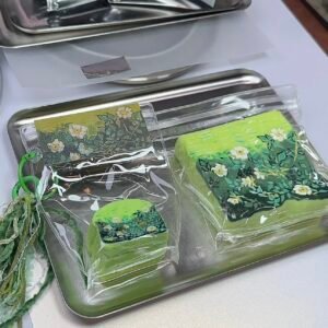 16016 Huabi Shanyao Wild Rose Mother-Child Bag (Pure Clay Texture Series) / 花臂山药 野玫瑰子母包（纯泥感触感系列）