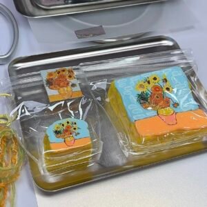 16017 Huabi Shanyao Sunflowers Mother-Child Bag (Pure Clay Texture Series) / 花臂山药 向日葵子母包（纯泥感触感系列）