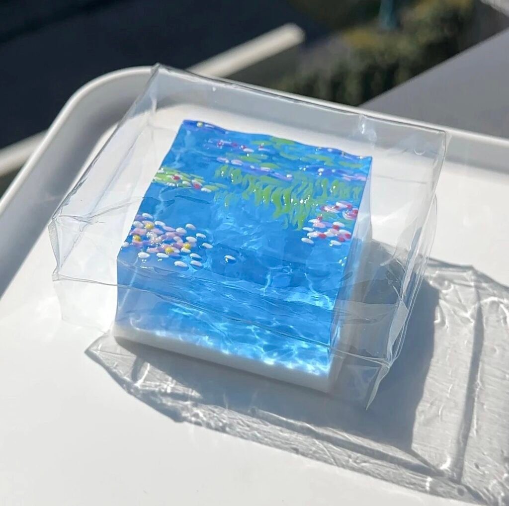 16023 Huabi Shanyao Water Lily Mousse - Non-Glow Version A (Water Texture Series) / 花臂山药 睡莲慕斯 非夜光版 A（水感触感系列）