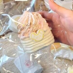 21001 He Qiqi Strawberry Tiramisu Mouse (Soft Cream Clay Texture Series) / 禾七七 いちごティラミスねずみ (ソフトクリームクレイ触感シリーズ)