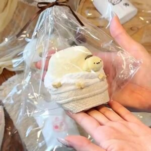 21007 He Qiqi Cheese Pudding Tart (Soft Cream Clay Texture Series) / 禾七七 チーズプリンタルト (ソフトクリームクレイ触感シリーズ)