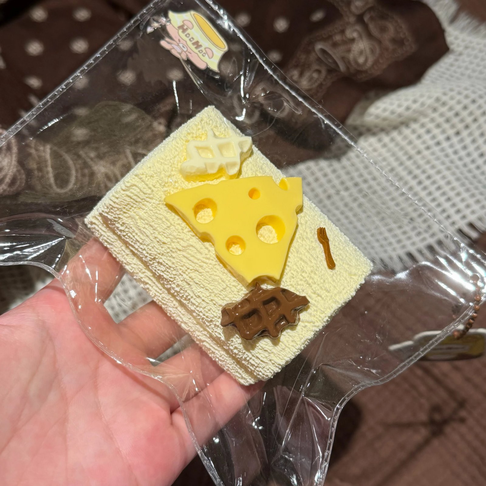 66000 HooHoo Squishy Cheese Marshmallow (Glutinous Cream Texture Series) / HooHoo捏 奶酪棉花糖