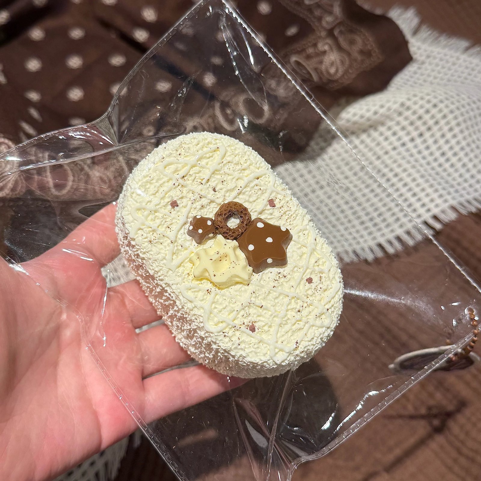 66001 HooHoo Squishy Sauce-Drizzled Large Senbei (Glutinous Cream Texture Series) / HooHoo捏 淋酱大仙贝