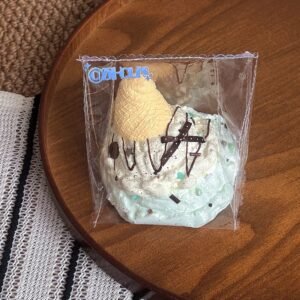 73003 25Hours Mint Chocolate Double-Scoop Ice Cream (Cream Clay Texture Series) / 25Hours 薄巧双球冰淇淋