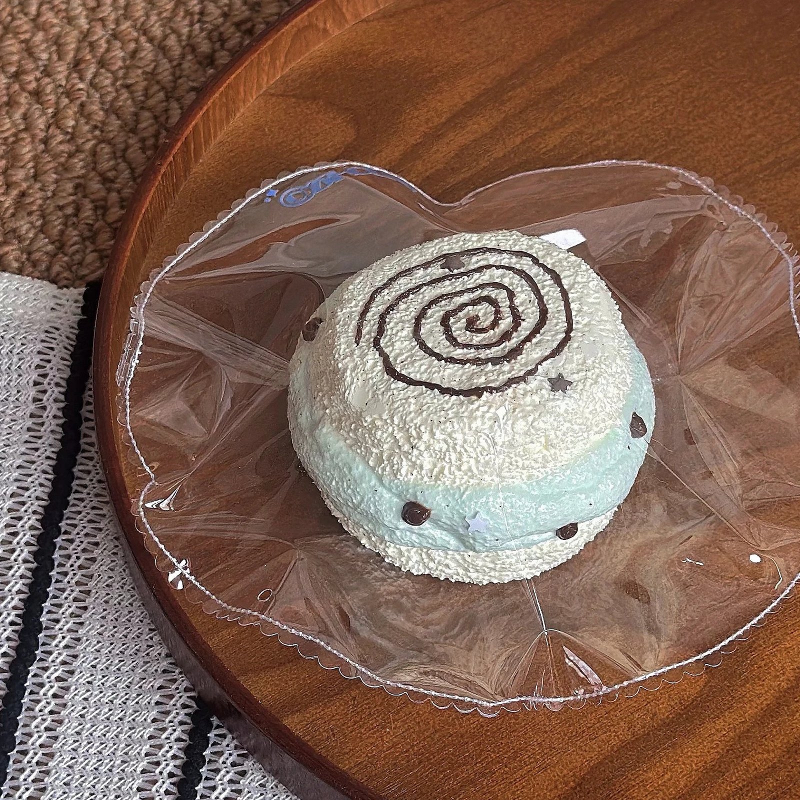 73005 25Hours Mint Chocolate Mini Round Cake (Glutinous Cream Clay Texture Series) / 25Hours 薄巧小圆