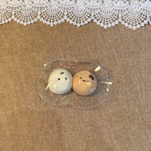62038 Kaka Shop Squishy Round Duo (Moldable Clay Texture Series) / kaka shop捏捏 团团圆圆