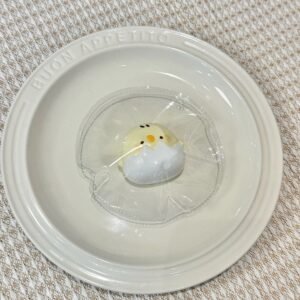 62051 Kaka Shop Squishy Eggshell Chick (Moldable Silicone Texture Series) / kaka shop捏捏 蛋壳小鸡