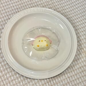 62052 Kaka Shop Squishy Bathing Chick (Moldable Silicone Texture Series) / kaka shop捏捏 沐浴小鸡