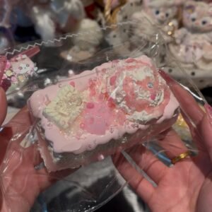 51012 Kengkeng Studio Pink Mini Cake Long Toast (Milk Cake Clay Texture Series) / kengkengstudio 粉色小蛋糕长吐司奶糕泥