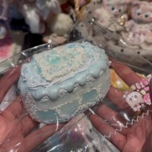 51014 Kengkeng Studio Blue Jam Giant Senbei (Soft Cheese Clay Texture Series) / kengkengstudio 蓝色果酱大仙贝软酪泥