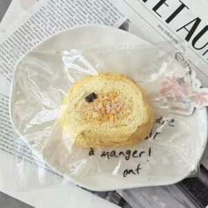 58002 Kooooo Studio Double-Layer Toast Slice (Gooey Clay Texture Series) / Kooooo Studio 双层吐司片