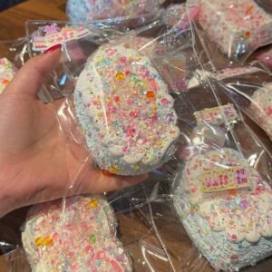 59001 Koyama Nana Large Senbei (Cream Clay Texture Series) / 小山菜奈 大仙贝