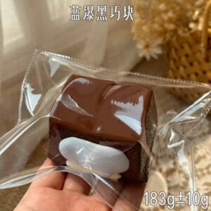 32022 LULU Deer Cascade Chocolate Block (Cheese Clay Texture Series) / LULU鹿捏捏版 蓝瀑黑巧块（干酪泥）