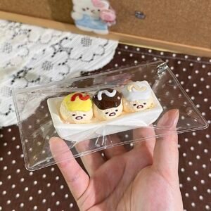83003 Lxx Fairyland Plate of Takoyaki (Cotton Cream Texture Series) / Lxx捏捏fairyland 一碟章鱼小丸子(绵奶油)