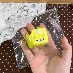 83005 Lxx Fairyland Hami Melon Bear Cube (Dry Cream Texture Series) / Lxx捏捏fairyland 哈密瓜小熊方块(干奶油)