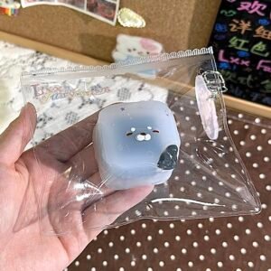 83011 Lxx Fairyland Seal Mini Square - Black Sesame Filling (Dry Cream Texture Series) / Lxx捏捏fairyland 海豹小方 黑芝麻馅(干奶油)