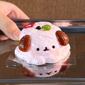 83013 Lxx Fairyland Apple Puppy (Cotton Cream Texture Series) / Lxx捏捏fairyland 呆萌苹果小狗(绵奶油)
