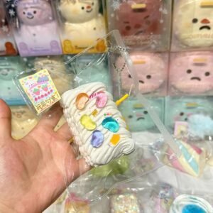 25021 MissWu Jelly Bean Cream Roll (Wet Glutinous Rice Clay Texture Series) / MissWu 糖豆奶油卷（湿糯米泥）