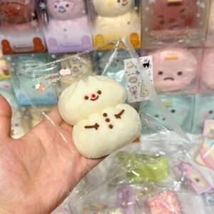 25032 MissWu Steamed Bun Snowman Brother (Wet Glutinous Rice Clay Texture Series) / MissWu 包子雪人弟弟（湿糯米泥）