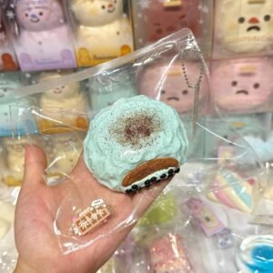 25034 MissWu Mint Pearl Cream Puff (Wet Glutinous Rice Clay Texture Series) / MissWu 薄荷珍珠泡芙（湿糯米泥）