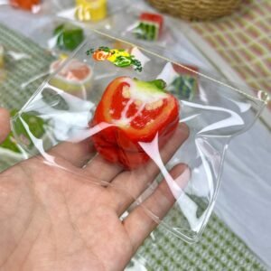 33006 Monster Flower Red Mini Pepper (Dry Gooey Clay Texture Series) / 怪兽花 小红椒（干黏糊泥）